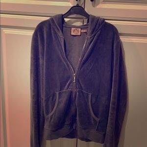 Juicy dark  gray sweatshirt hoodie